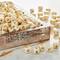 6 Pack: Alphabet Wooden Cube Beads, 9mm by Bead Leading™